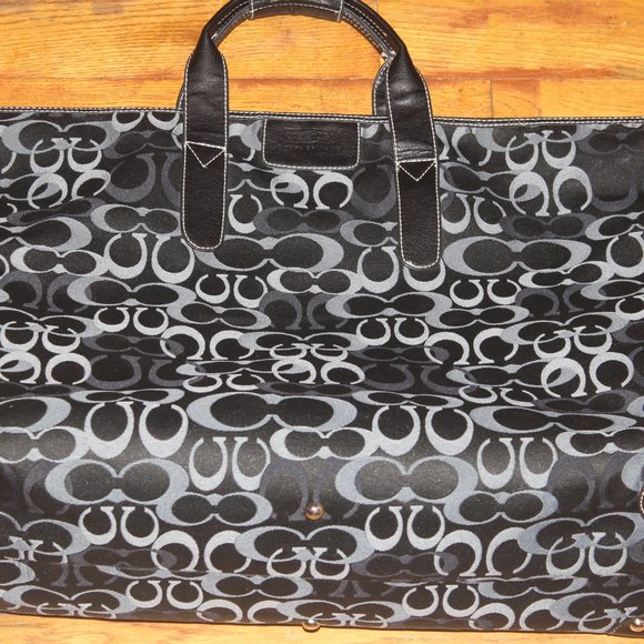 Coach Tote Bag + Small Purse + Vintage 80-90s Shearling Gloves - Picture 2 of 11